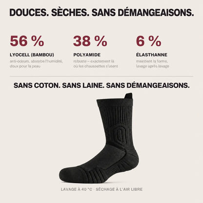 Alémence Fortis™ — Chaussettes de travail renforcées