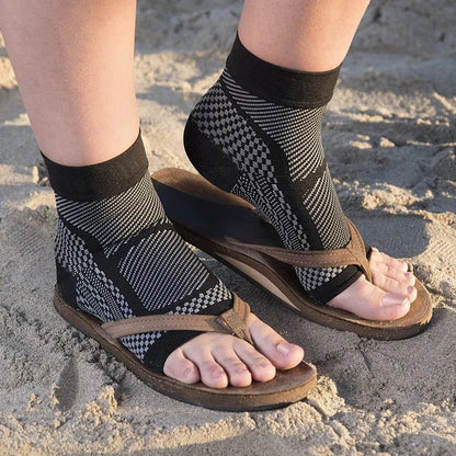 Chaussettes de compression – Douleurs au talon et fasciite plantaire
