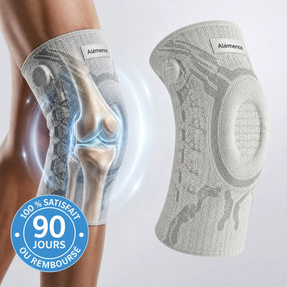 Genouillère à compression réglable