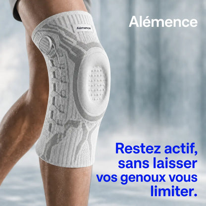 Genouillère à compression réglable