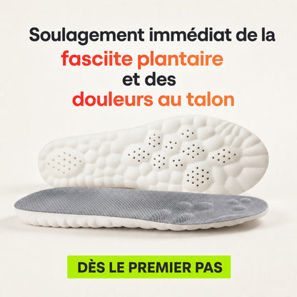 Semelles orthopédiques – Soulagement du talon et de la fasciite plantaire